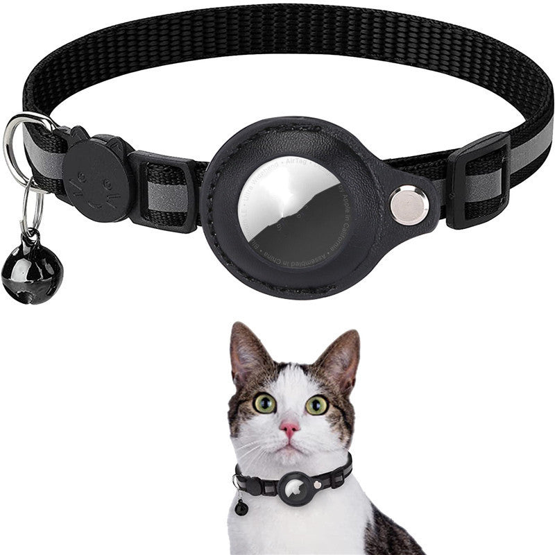 Reflective Waterproof AirTag Collar for Dogs & Cats