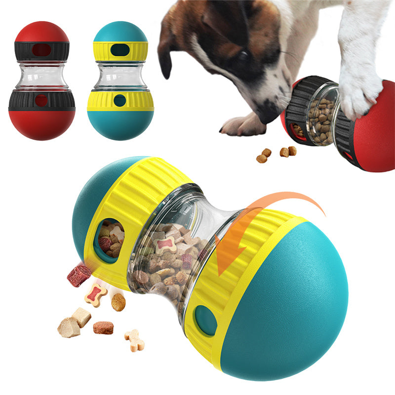 Interactive Slow Feeder Dog Toy – Food Dispensing Puzzle Ball